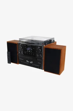 Stereo Music Centre Mcd5600 With Dab+/fm Radio, Cd/mp3, Turntable, Double Cassette, Usb, Bluetooth