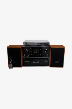 Stereo Music Centre Mcd5600 With Dab+/fm Radio, Cd/mp3, Turntable, Double Cassette, Usb, Bluetooth