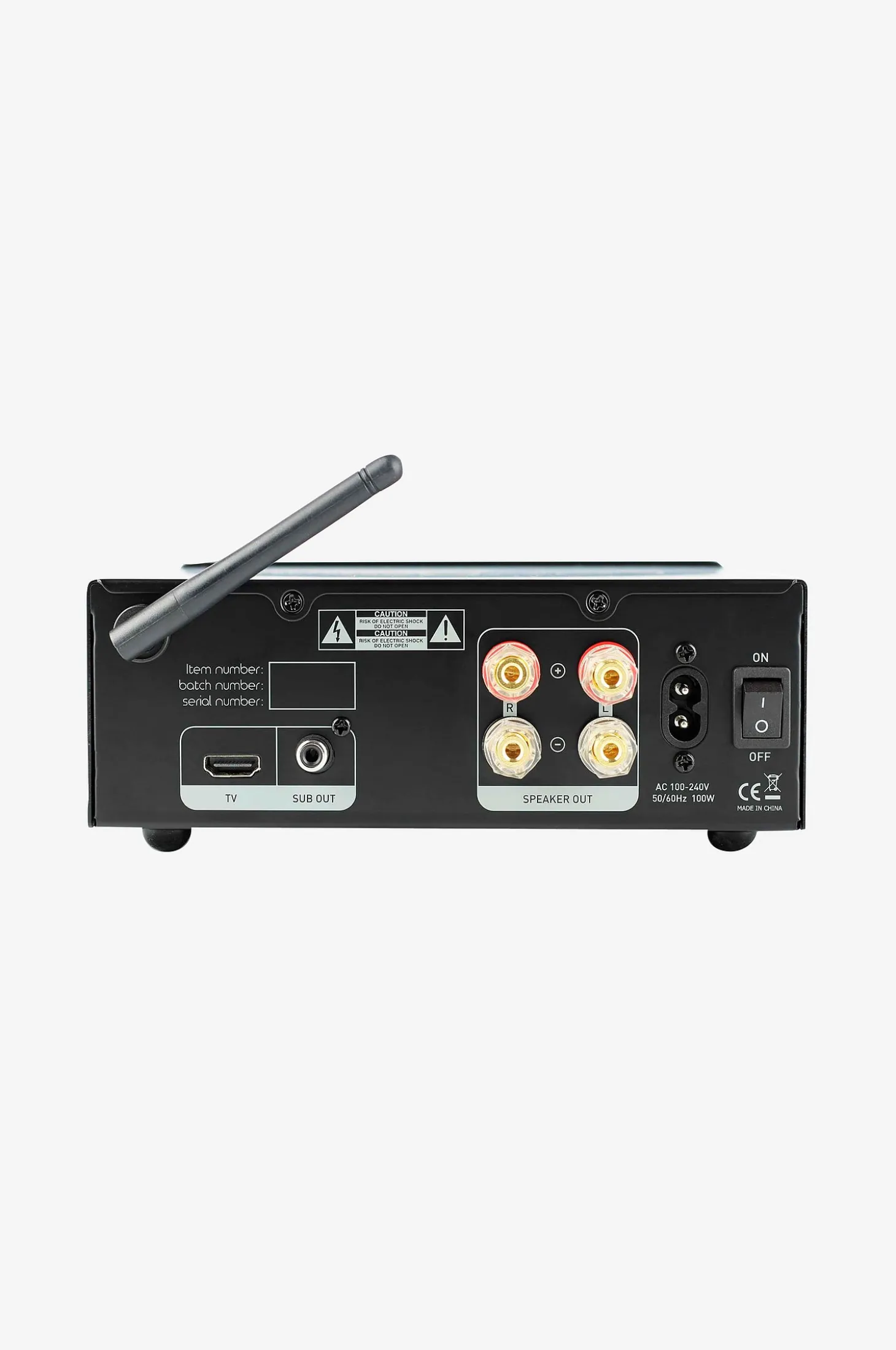 Stereovahvistin Tvii televisiolle Hdmi:llä