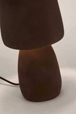 Tandy ruskea terrakotta pöytävalaisin