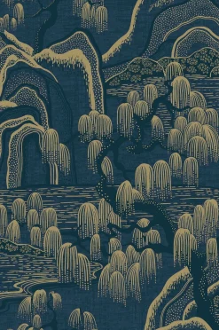 Tapetti Indigo Garden