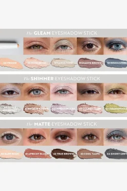 The Shimmer Eyeshadow Stick Longwear & Water-Resistant
