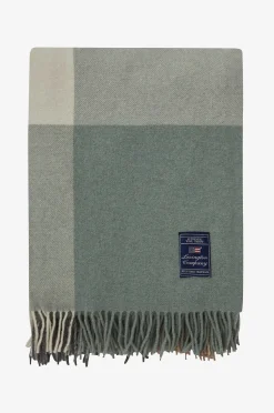 Torkkupeitto Checked Recycled Wool Throw