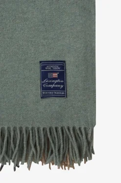 Torkkupeitto Checked Recycled Wool Throw
