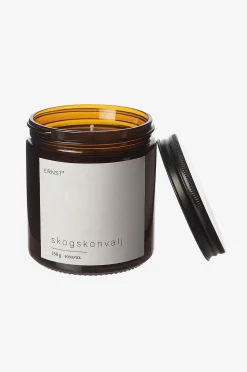 Tuoksukynttilä kannellisessa lasissa, metsäkielo, 340 g