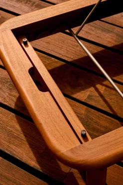 Turqueta-sohvapöytä massiivisesta teak-puusta, 70 x 70 cm, 100 %. Fsc