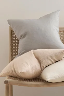 Tyynynpäällinen Candice Zip pestyä pellavaa, 50x50 cm