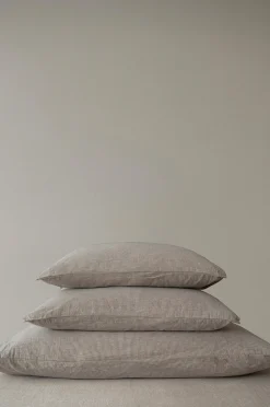 Tyynynpäällinen Stripe No 1, 70x90cm hamppu / puuvillaa