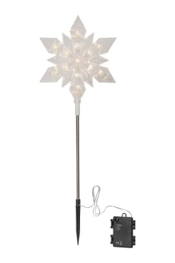 Ulkokoriste Flocke, korkeus 48 cm