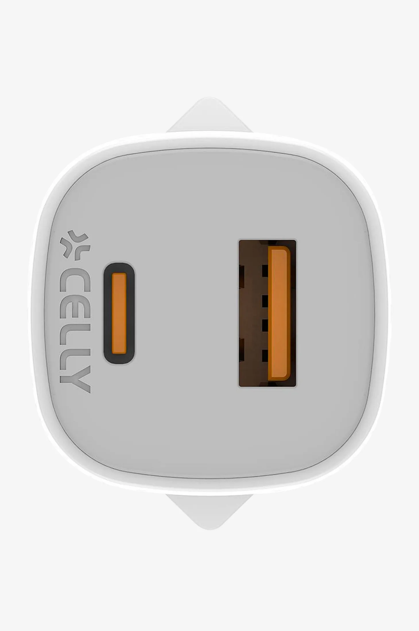 Usb-laturi Gan 1 x Usb-a + 1 x Usb-c PD 25w