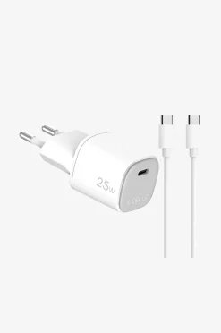 Usb-laturi Gan 1 x Usb-c PD 25w + Usb-c-kaapeli
