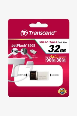 USB-muisti (USB3+Type-C), 32 Gt