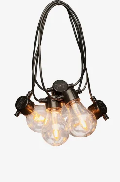Valosarja B/O, 10 LED-lamppua, aurinkopaneeli