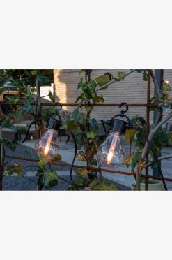 Valosarja B/O, 10 LED-lamppua, aurinkopaneeli