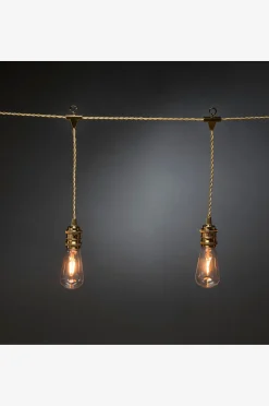 Valosarja, E27 8 vaihdettavaa LED-lamppua, 350 cm