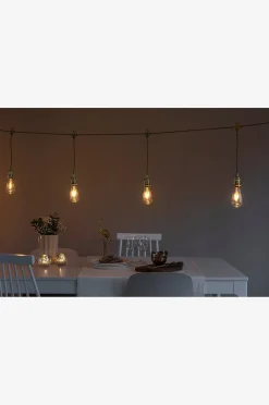 Valosarja, E27 8 vaihdettavaa LED-lamppua, 350 cm