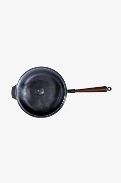 Valurautainen haudutuspannu lasikannella, halkaisija 25 cm