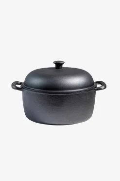 Valurautaiset pata ja kansi, 7 l
