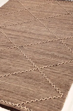 Villamatto Kilim Moroccan Design Ruskea 209x293