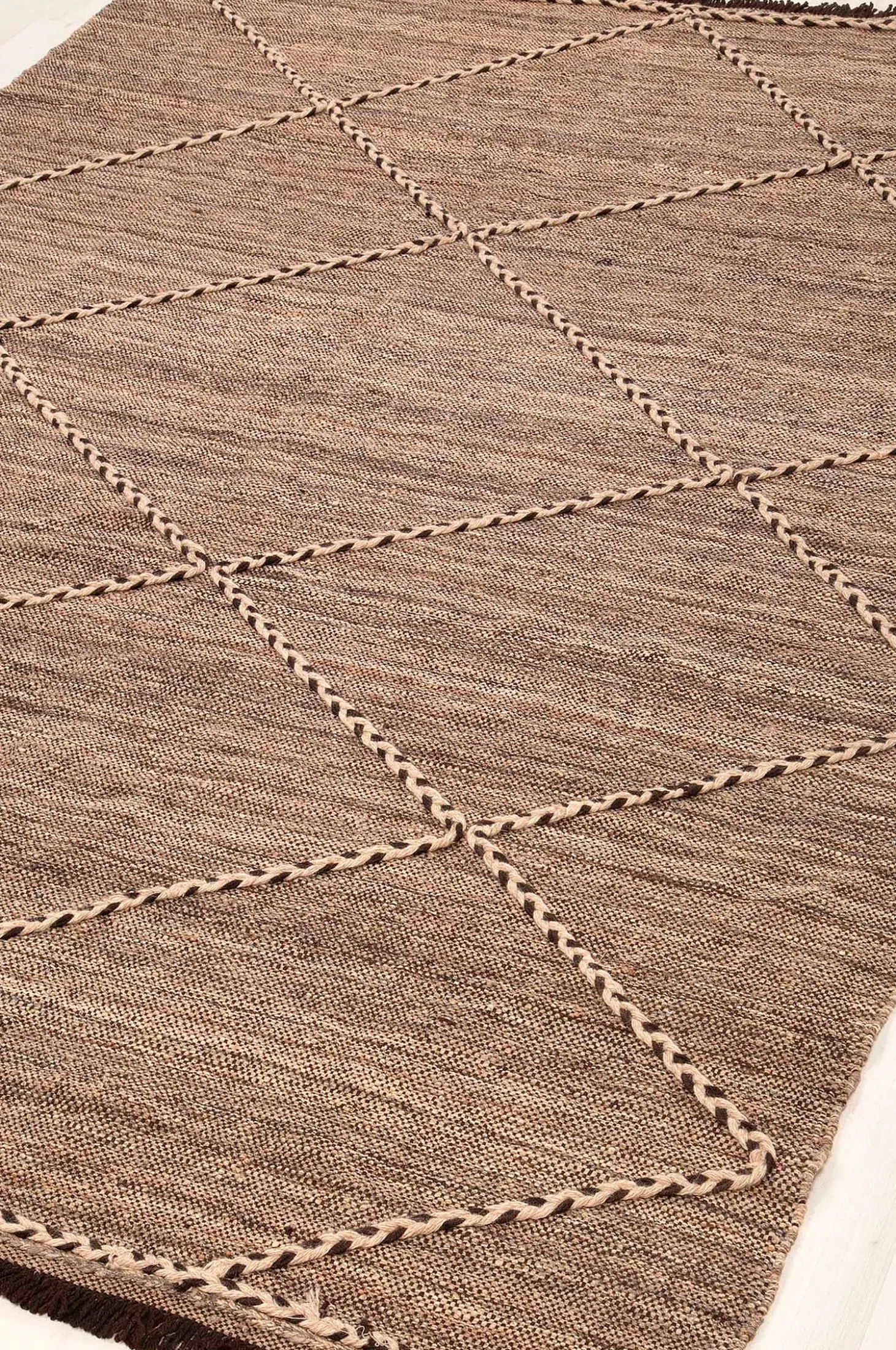 Villamatto Kilim Moroccan Design Ruskea 209x293