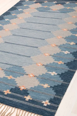 Villamatto Röllakan Sininen 202x301