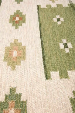 Villamatto Röllakan Vihreä 199x302
