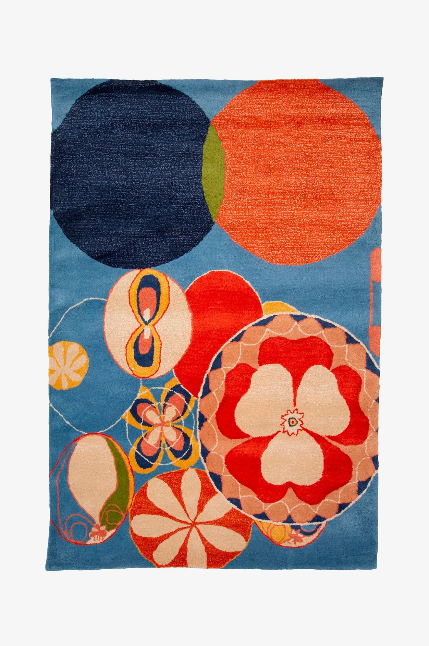 Villamatto Tufted Vaaleansininen 120x180