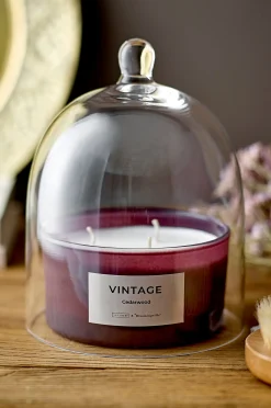 VINTAGE - Cedarwood, tuoksukynttilä luonnonvahaa