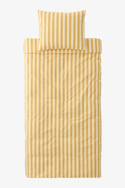 Vuodevaatesetti Crystal Stripe puuvilla percale 2 tai 3 kappaletta