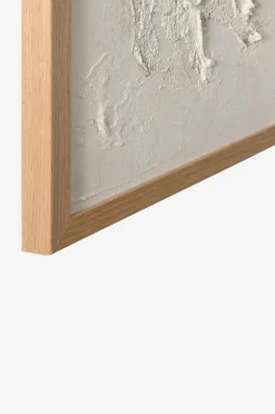 White Beach / 30x40 Cm / tammikehys
