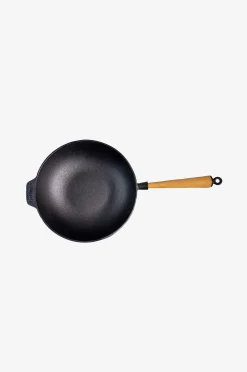 Wokkipannu valurautaa, halkaisija 30 cm